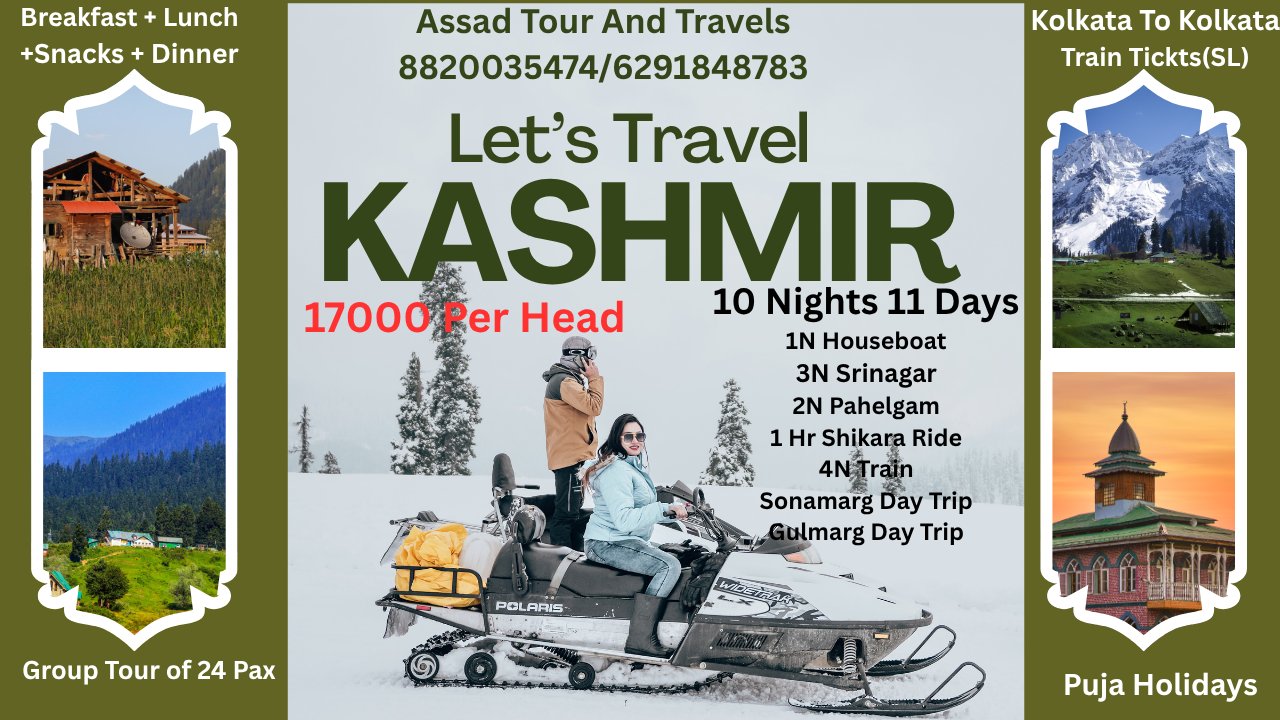 Kashmir Trip For Puja